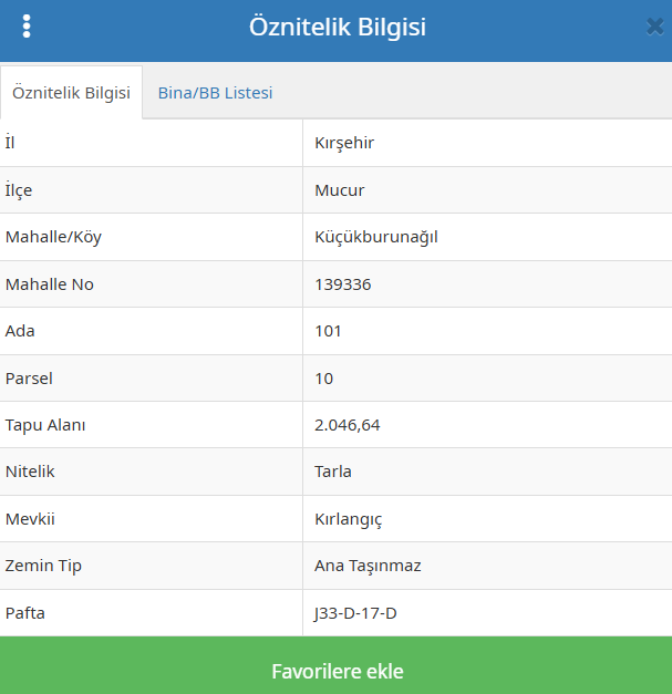 KIRŞEHİR MUCUR KÜÇÜKBURUNAĞIL KÖYÜ 2.046 M² TARLA SATILIKTIR - KIRŞEHİR MUCUR fotoğraf 3